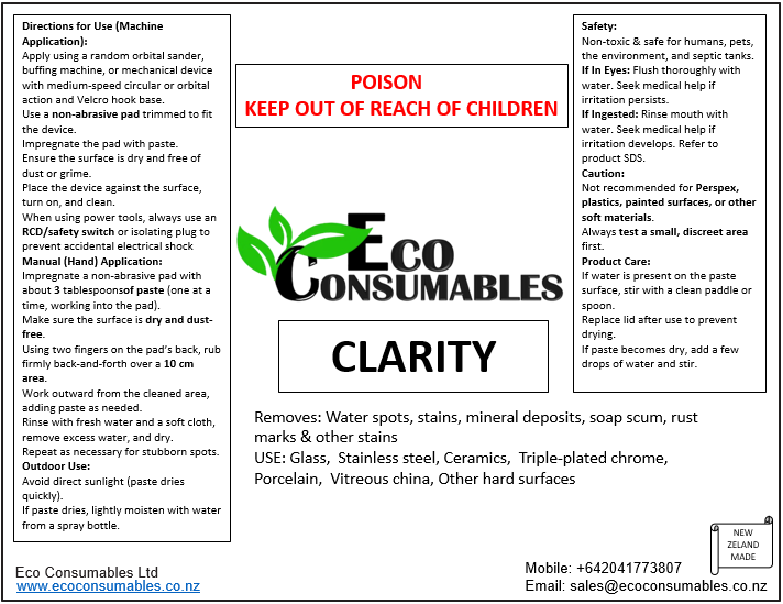 Clarity Glass Restore