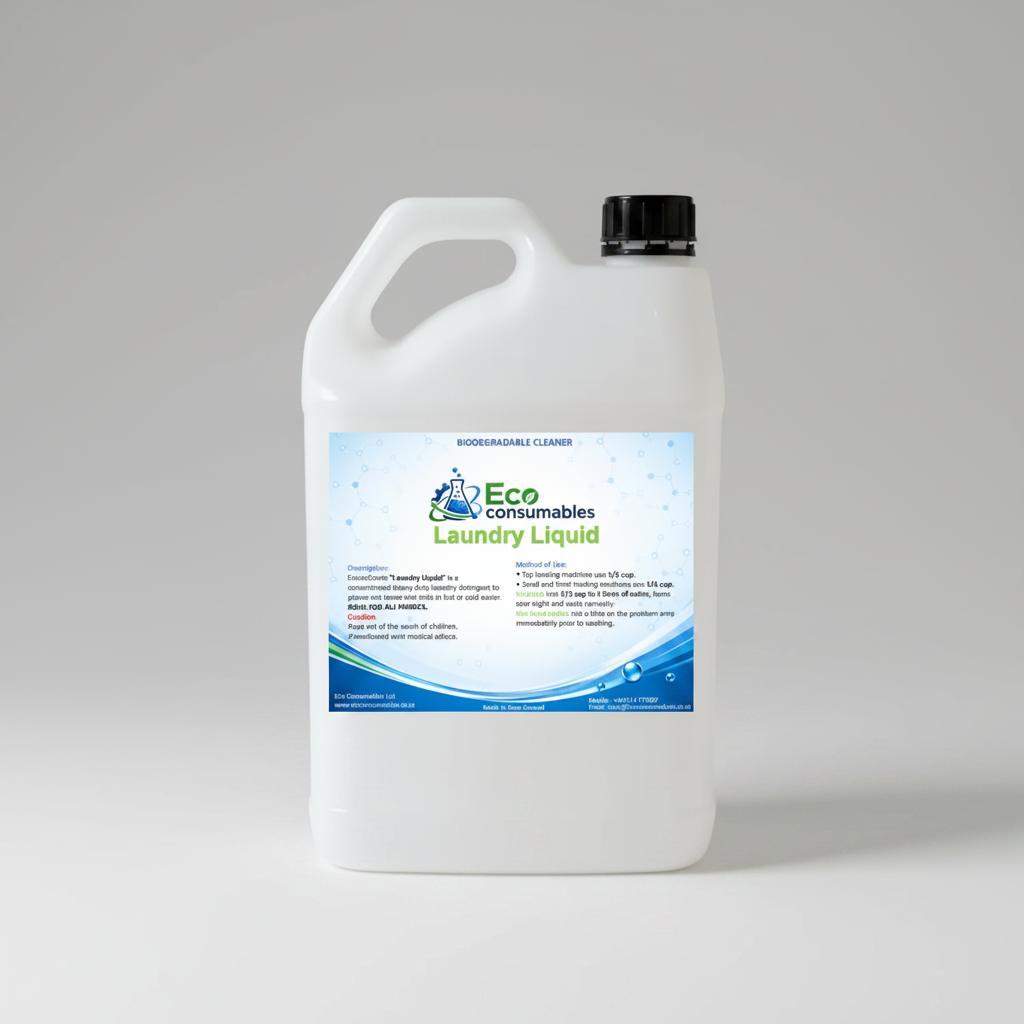 Laundry Liquid 5L - Biodegradable Concentrated Detergent NZ