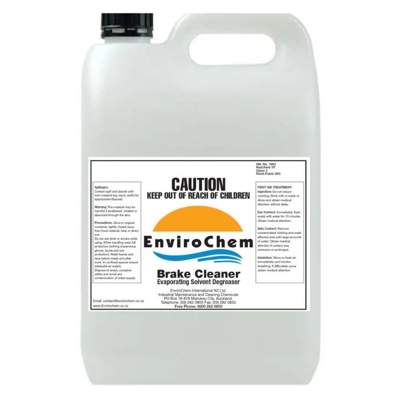Brake Cleaner 5L - Automotive Brake & Parts Degreaser NZ