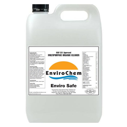 Enviro Safe 5L - Biodegradable Degreaser & Disinfectant NZ