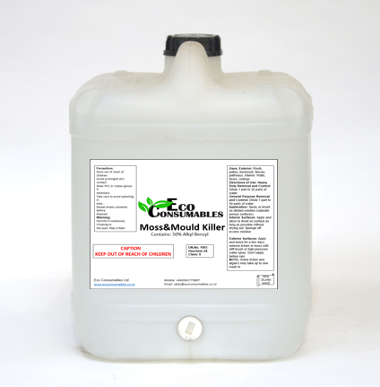 Moss & Mould Killer - 50% Benzalkonium Chloride