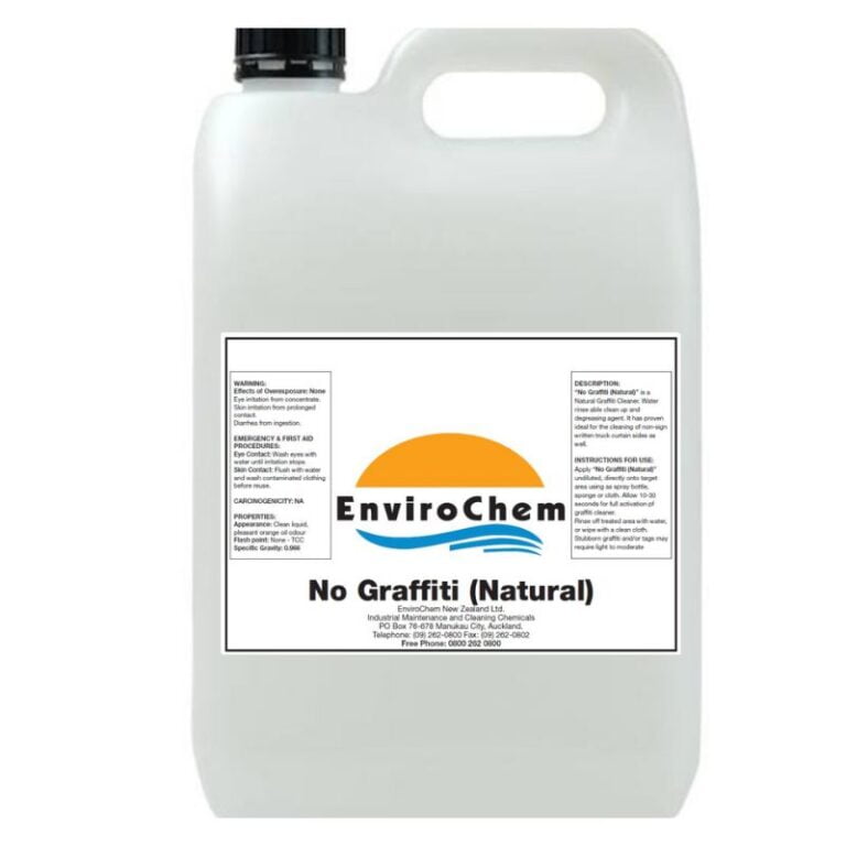 No Graffiti Natural 5L - Eco-Friendly Graffiti Remover NZ