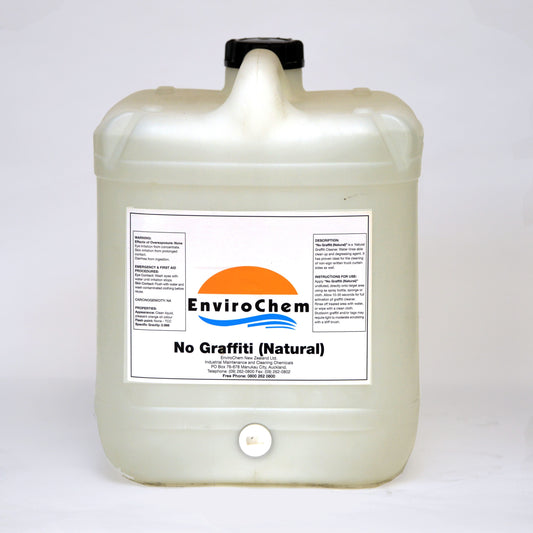 No Graffiti Natural 20L - Natural Non-Toxic Graffiti Cleaner NZ