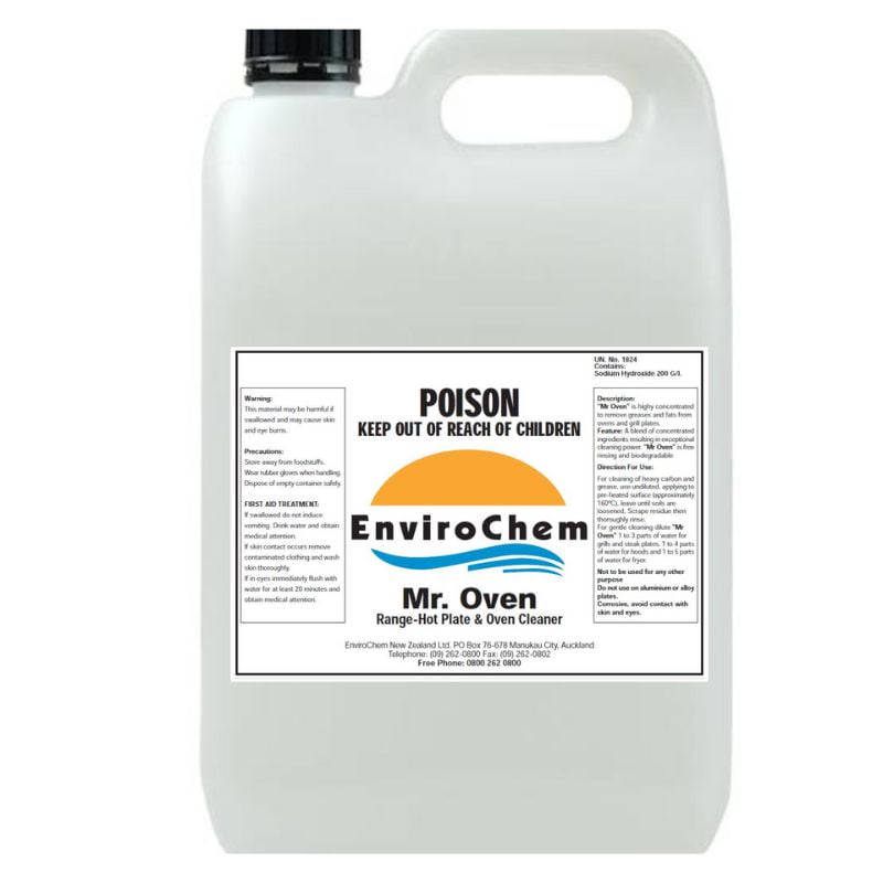 Oven & Grill Cleaner 5L - Heavy Duty Kitchen Degreaser NZ