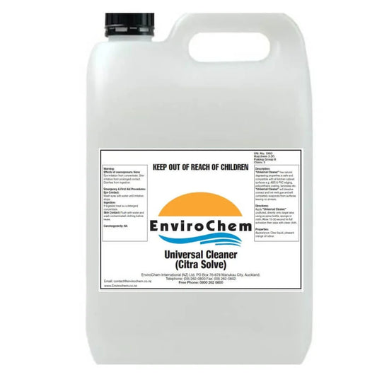Universal Cleaner Citra Solve 5L - Natural Degreaser & Glue Remover NZ